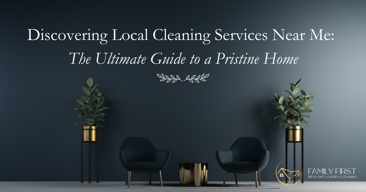 Local Cleaning Services Near Me